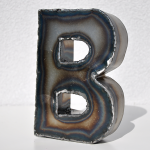 Deko // individuelle 3D Metall Buchstaben - Feinrost