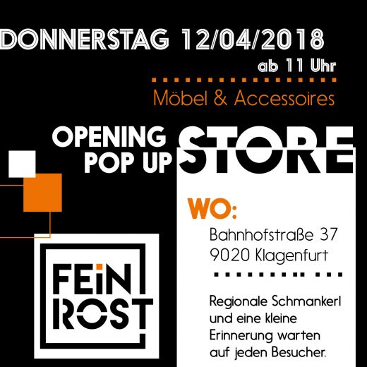 Popupstore Eröffnung Feinrost 2018 FeinrostLADEN