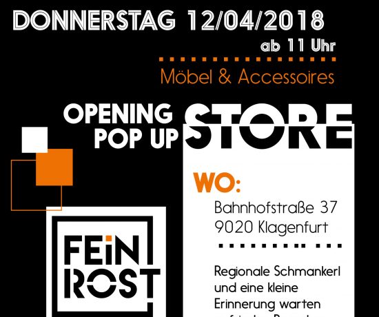 Popupstore Eröffnung Feinrost 2018 FeinrostLADEN